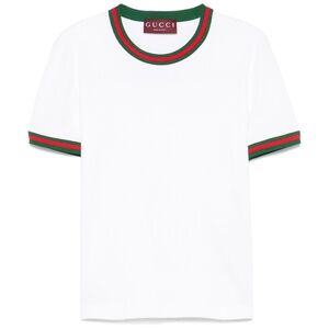 Gucci Wen-trim ribbed T-shirt